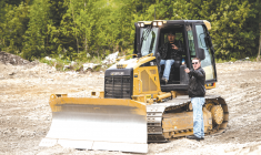 Student heavy equipment operators are motivated to succeed in Sabtuan program