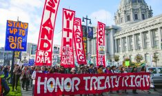 Order to resurrect the Dakota Access Pipeline recharges protest at Standing Rock
